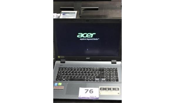 laptop ACER, Core i5-4210U CPU@1,70Ghz, 2.4OGhz, 8Gb